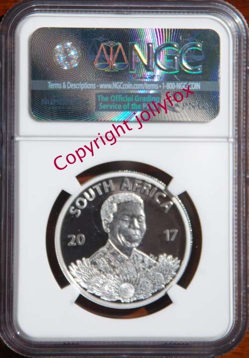 *** PERFECT - BRAND NEW 2017 SILVER R1 "FREEDOM CHARTER" NGC PF70UC!! ***