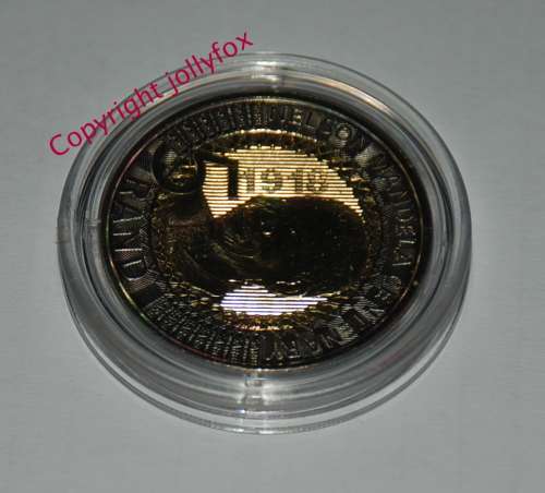 *** UNC ENCAPSULATED 2018 R5 MANDELA CENTENARY HOLOGRAMMED COINS - BRAND NEW and UNCIRCULATED!! ***