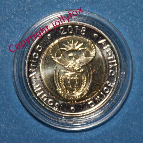 *** UNC ENCAPSULATED 2018 R5 MANDELA CENTENARY HOLOGRAMMED COINS - BRAND NEW and UNCIRCULATED!! ***