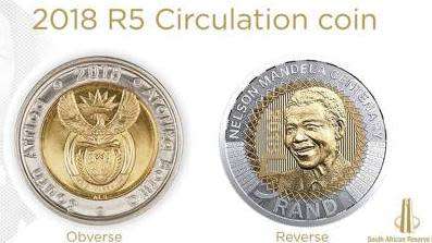 *** UNC ENCAPSULATED 2018 R5 MANDELA CENTENARY HOLOGRAMMED COINS - BRAND NEW and UNCIRCULATED!! ***