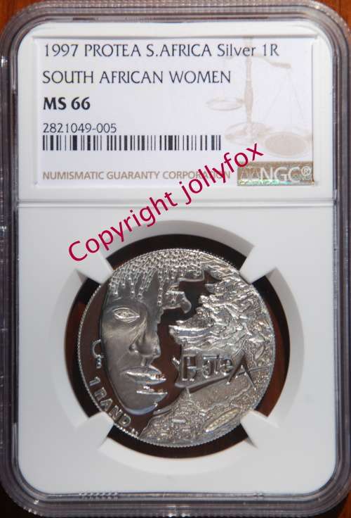 *** CHEAPEST MS ON BOB!! *** RARE!! *** 1997 SR1 WOMEN MS 66 - ONLY 20 GRADED HIGHER!! ***