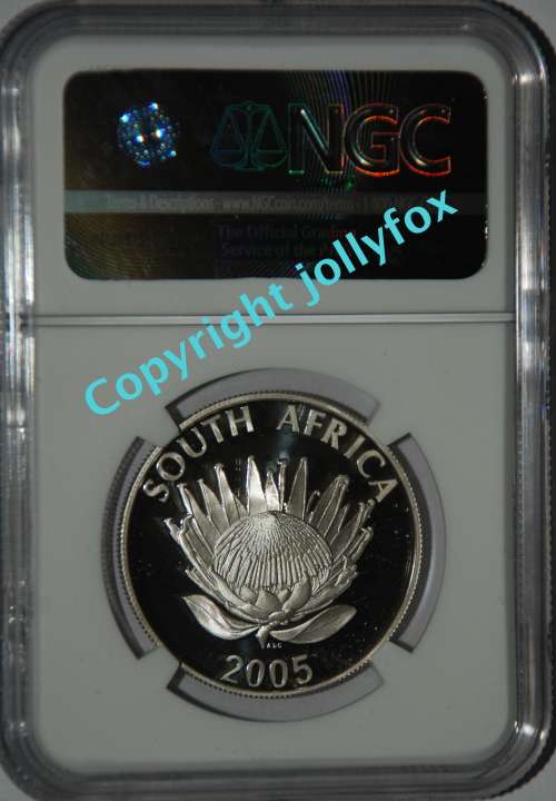 *** RARE!!! *** PERFECT 2005 Luthuli SR1 PF 70UC NGC Graded!! ***
