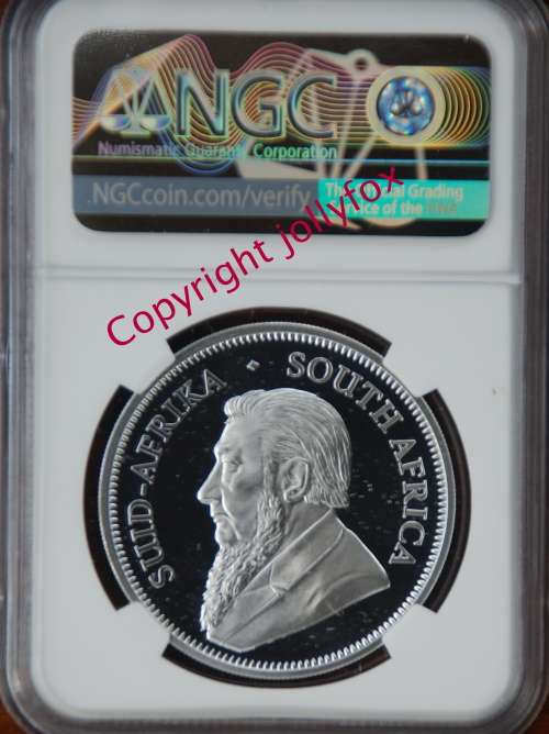 *** RARELY SEEN - 2018 1 oz SILVER KRUGERRAND PF70UC GRADED (NGC)!! ***