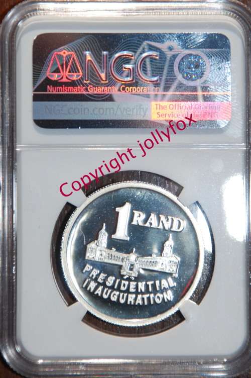 *** ONLY 12 Graded Higher by the NGC!! *** 1994 Silver R1 Inauguration PF69UC ***