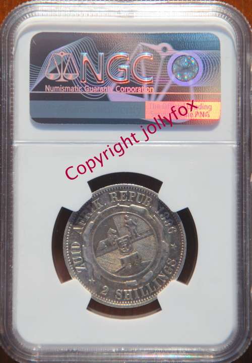*** 1896 2 SHILLING WITH XF DETAILS (NGC GRADED) FOR LESS THAN R700!! ***
