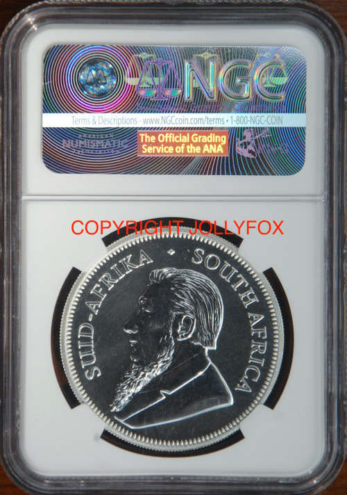 *** BRAND NEW!!  *** 2017 SILVER KRUGER R1 WITH MINTMARK - GRADED SP69 BY THE NGC ***