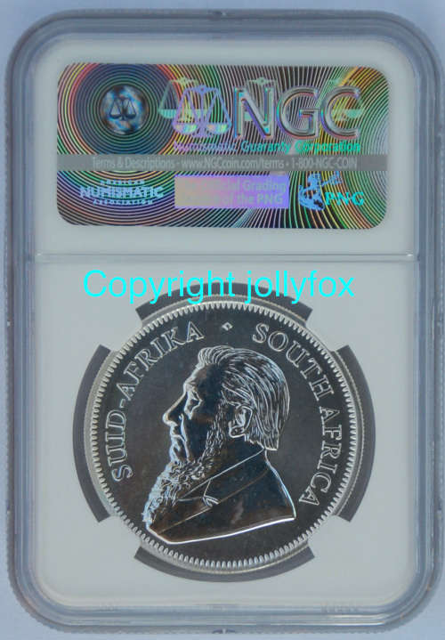 *** 2017 SILVER KRUGER R1 WITH MINTMARK - GRADED SP67 BY THE NGC ***