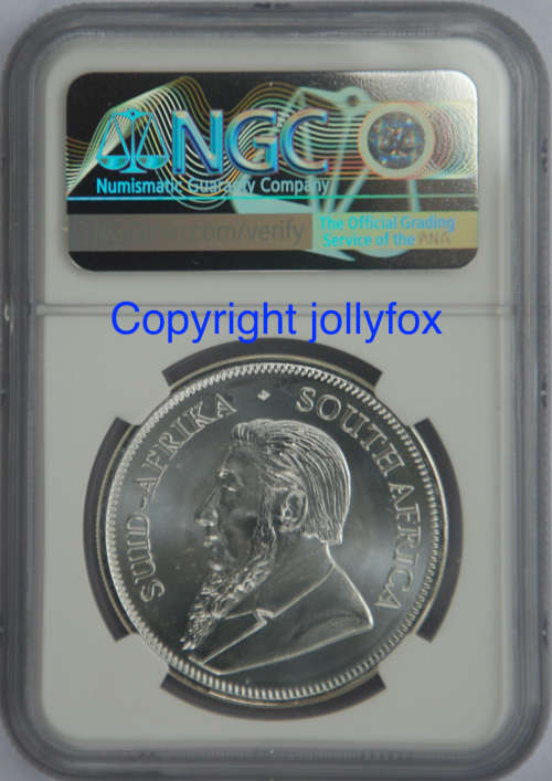 *** RARE 2022 SILVER KRUGERRAND GRADED MS 69(NGC) - ONLY MS 69 ON BOB!! ***