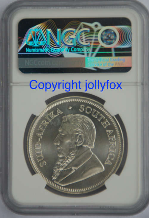 RARE - ONLY 4 IN THIS NGC GRADE!! *** 2020 SILVER KRUGERRAND MS65!! ***