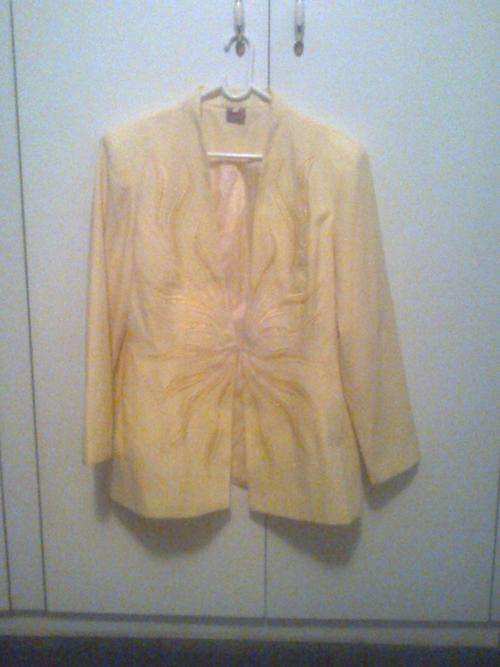 Yellow Jacket with beads - Large