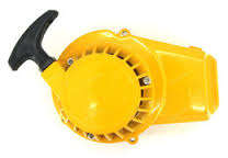 Pocketbike Yellow Metal Pullstart with Inner Alloy Cog Minimoto