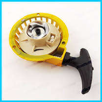 Pocketbike Yellow Metal Pullstart with Inner Alloy Cog Minimoto