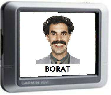 Borat Garmin / TomTom Navigation Voice