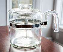 Vintage Flameware Pyrex Glass Percolator