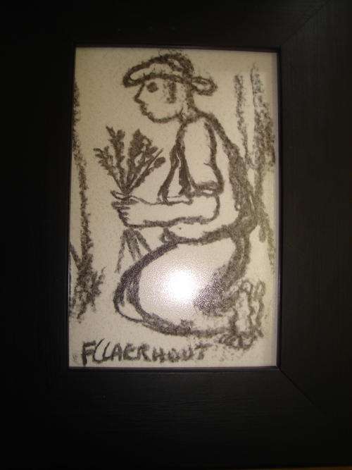 15x10cm Frans Claerhout with certificate