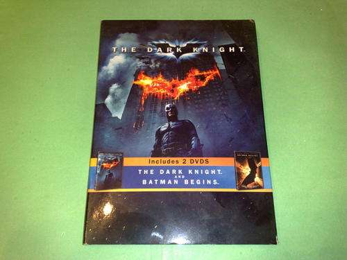 BATMAN BEGINS & THE DARK KNIGHT-TWO DVD SET-AS NEW ,WATCHED ONCE