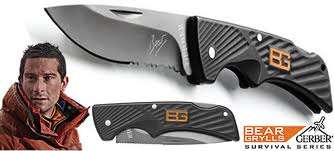 BEAR GRYLLS GERBER SURVIVAL SERIES COMPACT SCOUT KNIFE