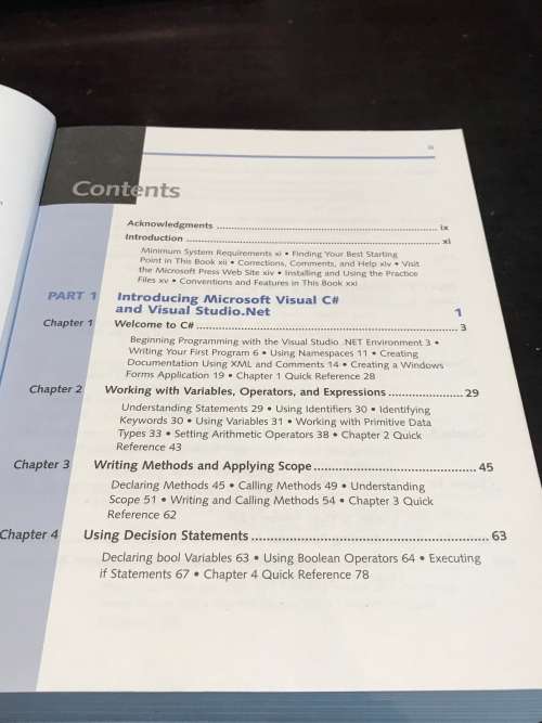 Visual C# .NET Step by Step - Programming Book