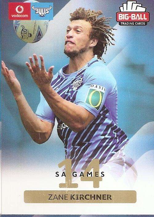 BIG BALL RUGBY COLLECTION  2012 - BLUE BULLS BASE CARD 48