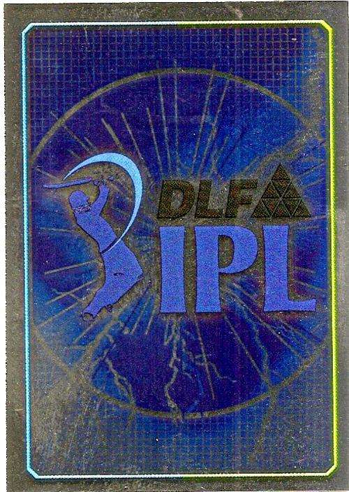 CRICKET ATTAX IPL LEAGUE 2012 - IPL LOGO "RARE" FOIL CARD