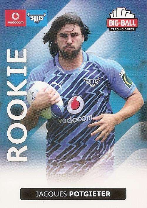 BIG BALL RUGBY COLLECTION  2012 - JACQUES POTGIETER "ROOKIE" CARD 028