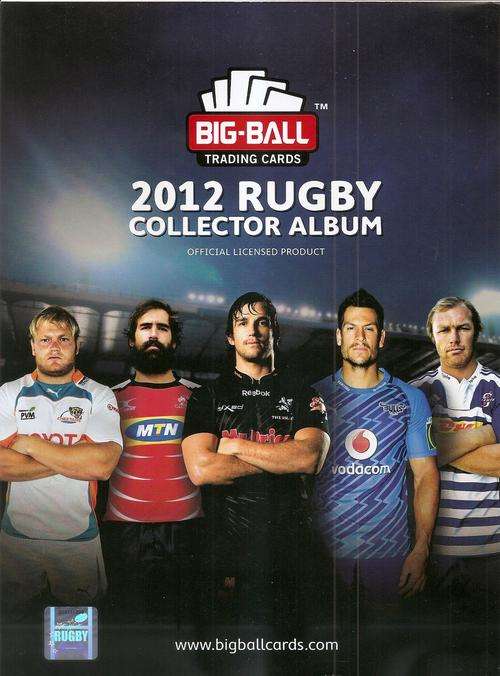 BIG BALL RUGBY COLLECTION  2012 - COMPLETE 248 CARD COLLECTION - IN OFFICIAL BINDER