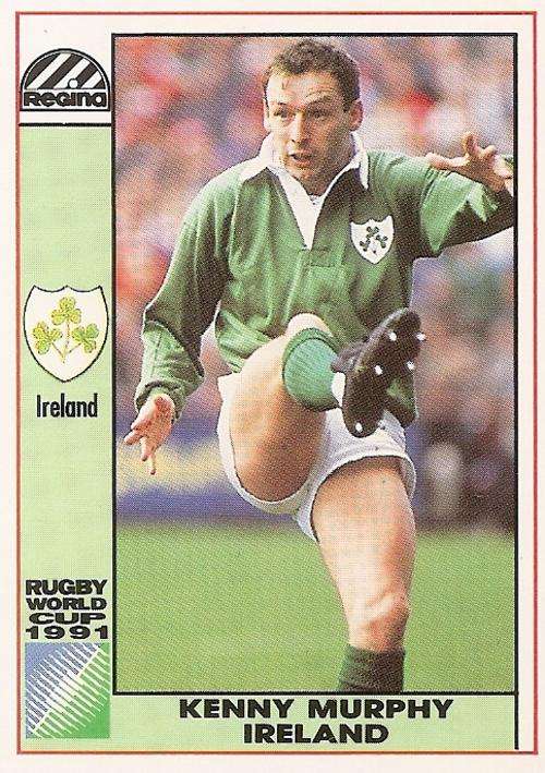 1991 RUGBY WORLD CUP(REGINA) - KENNY MURPHY "IRELAND" CARD 61