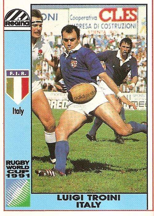 1991 RUGBY WORLD CUP(REGINA) -   CARD 151