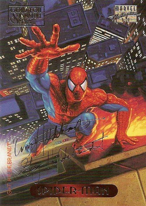 MARVEL MASTERPIECES 94 -  "GOLD SIGNATURE" SERIES CARD 115