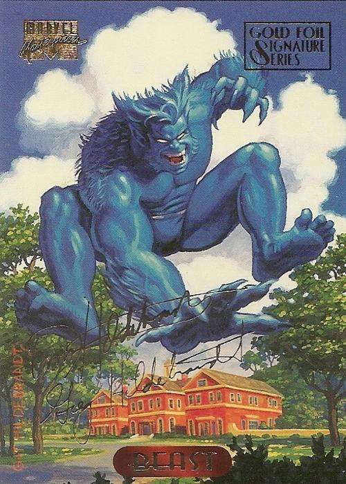 MARVEL MASTERPIECES 94 -  "GOLD SIGNATURE" SERIES CARD 3