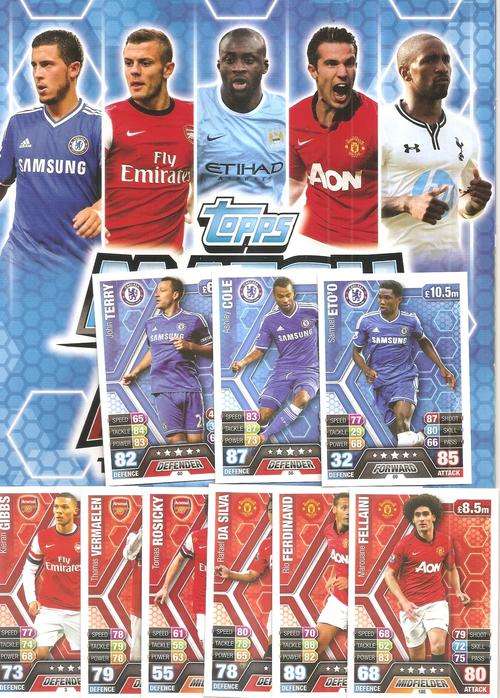 MATCH ATTAX 2013/14 - "PLAYER's BASE" CARDS AVAILABLE - UK EDITION ONLY