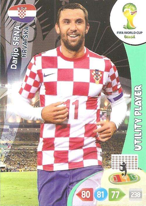 WORLD CUP 2014 ADRENALYN XL - DARIJO SRNA "UTILITY PLAYER" CARD