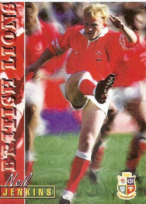 RUGBY 1997 COLLECTION by PANINI - NEIL JENKINS "BRITISH LIONS" BASE CARD 87