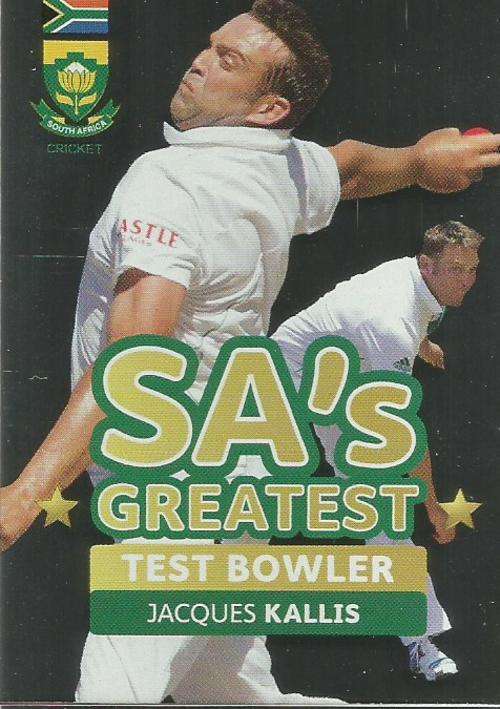 JACQUES KALLIS - 2014 BIG BALL "HEROES COLLECTION" - "TRIBUTE" FOIL CARD 23