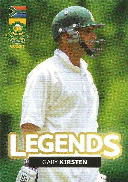 GARY KIRSTEN - 2014 BIG BALL "HEROES COLLECTION" - "LEGEND" CARD 118