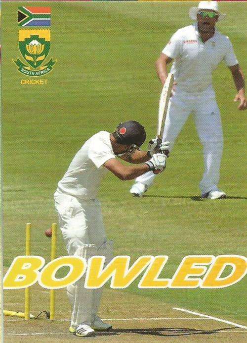 2014 BIG BALL `HEROES COLLECTION` - SA CRICKET `PHOTO MOMENT` CARD 111