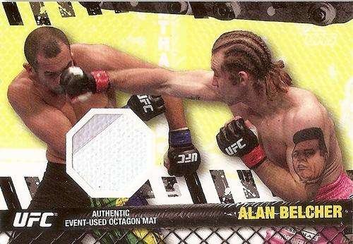 ALAN BELCHER - TOPPS `UFC 2010` COLLECTION - GENUINE `HOCTAGON MATT RELIC` TRADING CARD