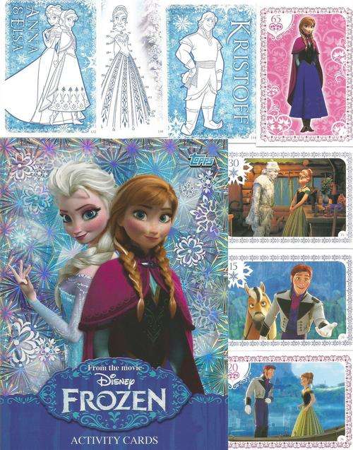 "FROZEN" ACTIVITY CARDS 2014/15 - BASE CARDS AVAILABLE