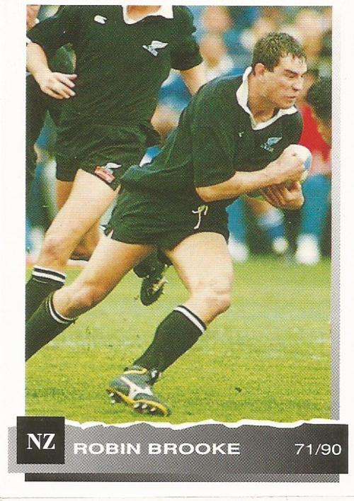 ROBIN BROOKE - SPORTS DECK "RUGBY" 1994 -  CARD 71/90