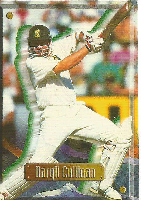 DARRYL CULLINAN - SPORTS DECK CRICKET 1997 - `BASE` TRADING CARD 6
