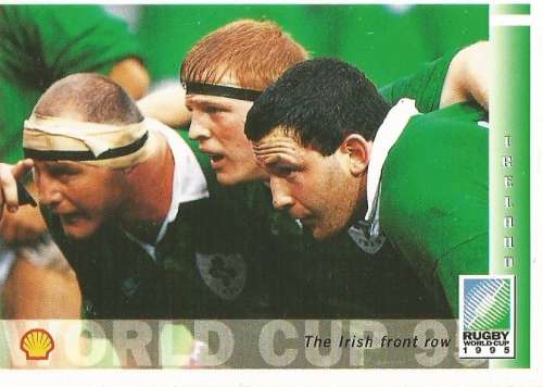 IRELAND  - SPORTS DECK "RUGBY WORLD CUP 95" -  BASE TRADING CARD 207