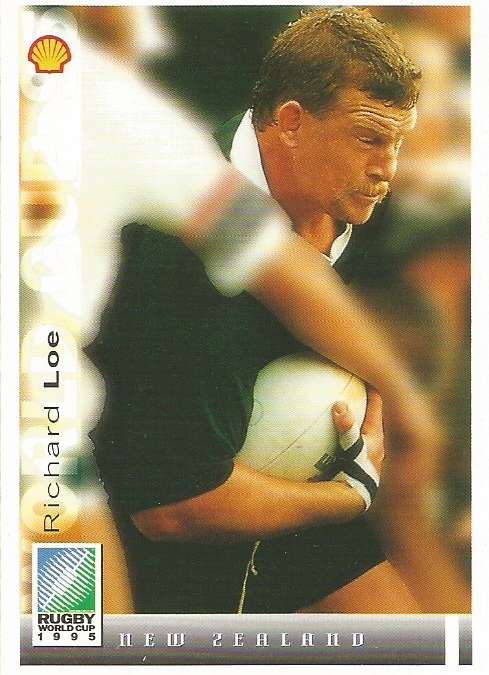 RICHARD LEE  - SPORTS DECK "RUGBY WORLD CUP 95" -  BASE TRADING CARD 153