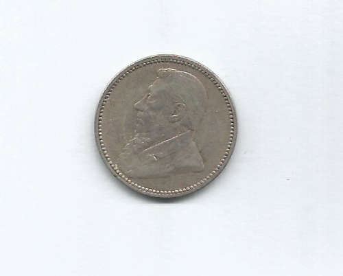SOUTH AFRICA - 1896 ZAR KRUGER 6 PENCE - F. CONDITION