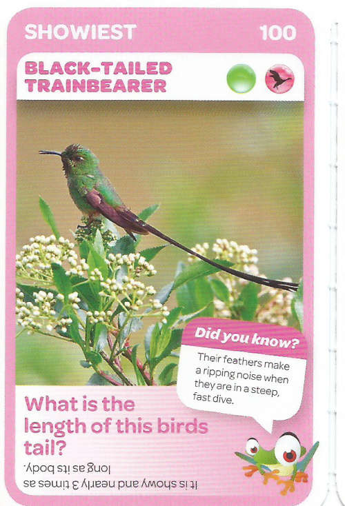 "SUPER ANIMALS" - PICK&PAY TRADING CARD COLLECTION - CARD  100