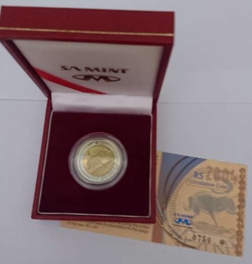 SA MINT 2004 BI-METAL - OOM PAUL MINT MARK - R5 UNCIRCULATED 759 of 3243
