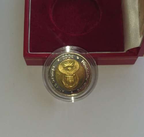 SA MINT 2004 BI-METAL - OOM PAUL MINT MARK - R5 UNCIRCULATED 759 of 3243