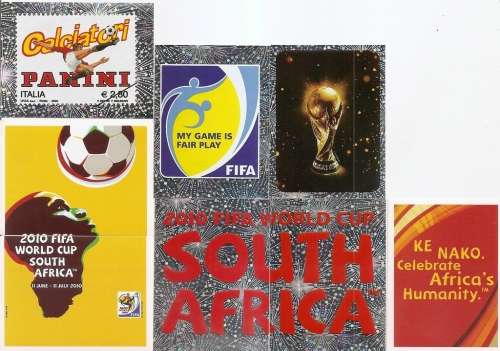 FIFA 2010 WORLD CUP - STICKER COLLECTION  - SINGLE STICKERS AVAILABLE
