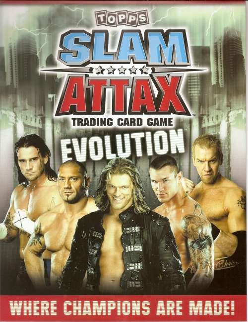 WWE WRESTLING - "TOPPS SLAM ATTAX EVOLUTION"  2010 - BASE TRADING CARDS AVAILABLE