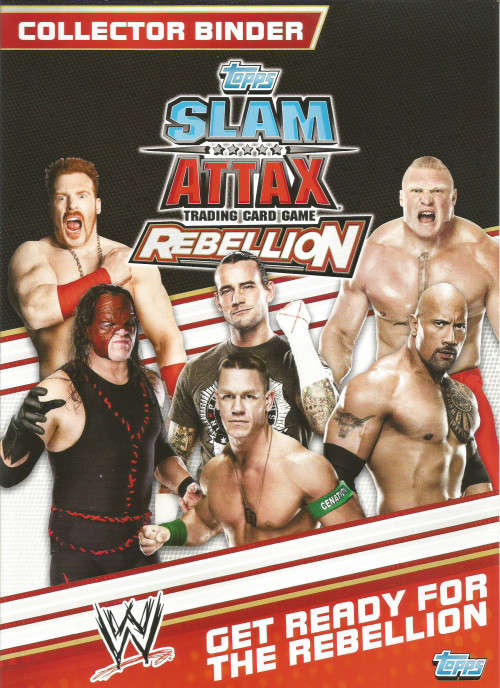 CM PUNK- WWE WRESTLING - `TOPPS SLAM ATTAX REBELLION`  2013/14 - `CHAMPION` TRADING CARD