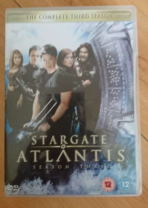 STARGATE ATLANTIS Season 3 - TV SERIES - COMPLETE 4 DISC SERIES